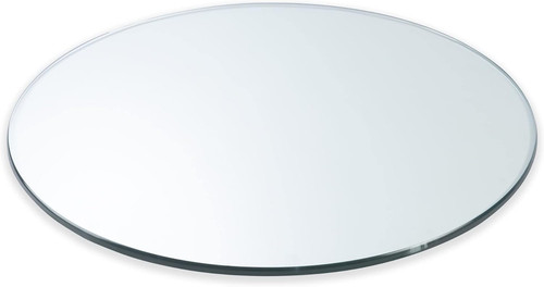 Round thick glass - round, 1/4"