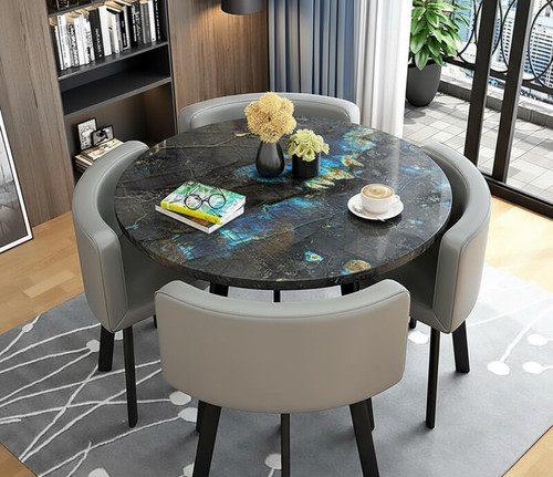 Luxury labradorite dining - luxury,