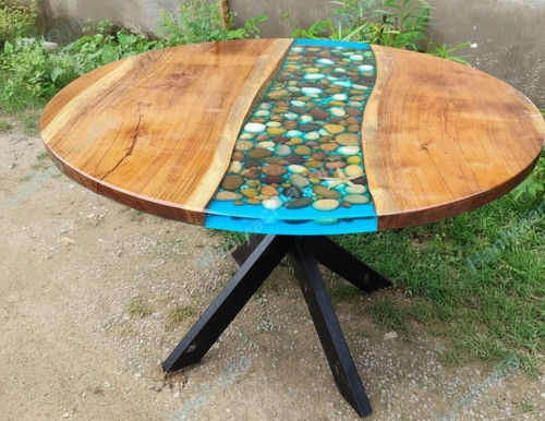 Transparent epoxy river - epoxy,