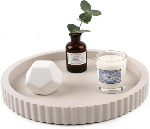 Modern decorative wooden round - wooden,
