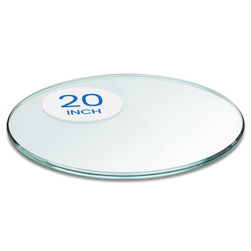 Dulles glass round - round, table