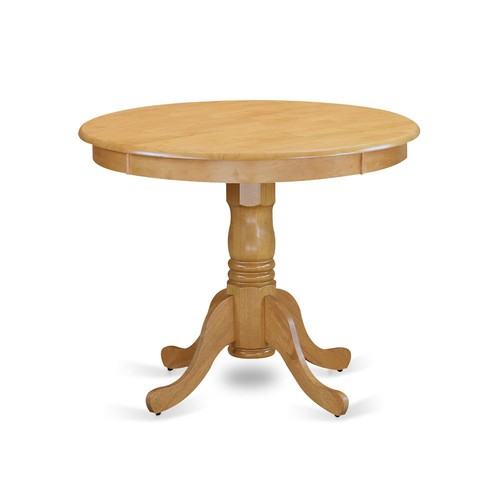 Antique table round with - 36",